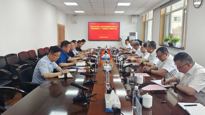 張佩峰一行赴新疆水電設計院、烏魯木齊縣委縣政府拜訪調(diào)研并與在疆企業(yè)座談交流